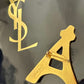 Authentique broche Yves Saint Laurent Tour Eiffel vintage