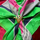 Rare Authentique Porte Foulard YSL Coeur Vintage Authentique