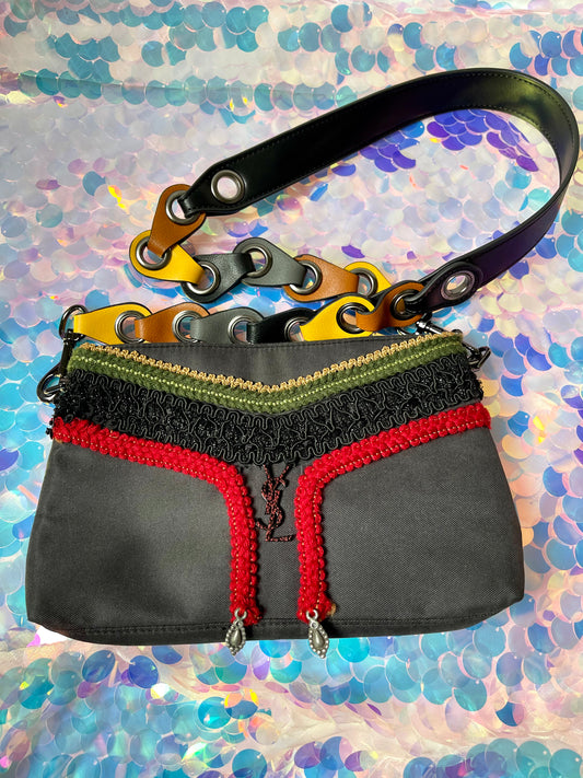 Boho fait à la main YSL Pouch Pin Cross Body Bag