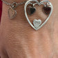 Heart Charms Vintage Bracelet