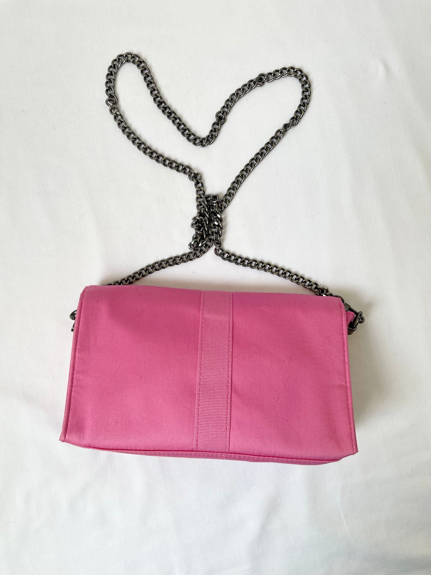 Pochette rose YSL recyclée