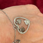 Heart Charms Vintage Bracelet