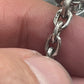 Collar de dijes de corazones de plata de ley Joyería auténtica de Yves Saint Laurent