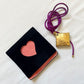 YSL Heart Solid Vintage Opium Perfume Pendant Necklace