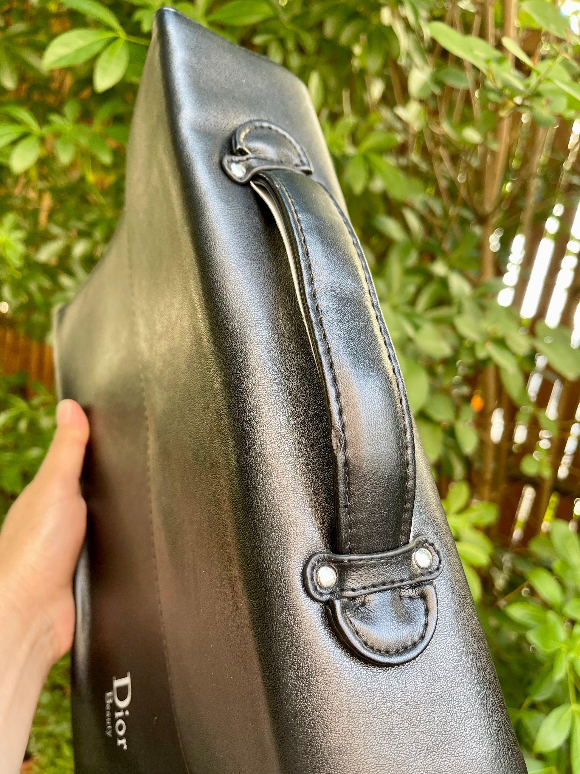 dior makeup travel bag Travel Dior Bag Large Size – UpcycledVintaByRania / ByR
