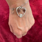 Heart Charms Vintage Bracelet