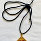 YSL Heart Solid Vintage Opium Perfume Pendant Necklace